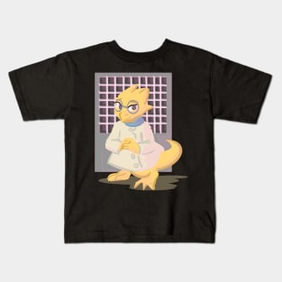 dr alphys Kids T-Shirt